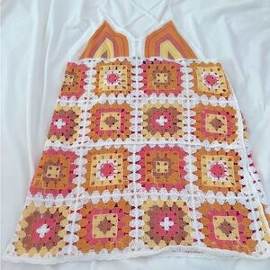 Crochet beach cover up